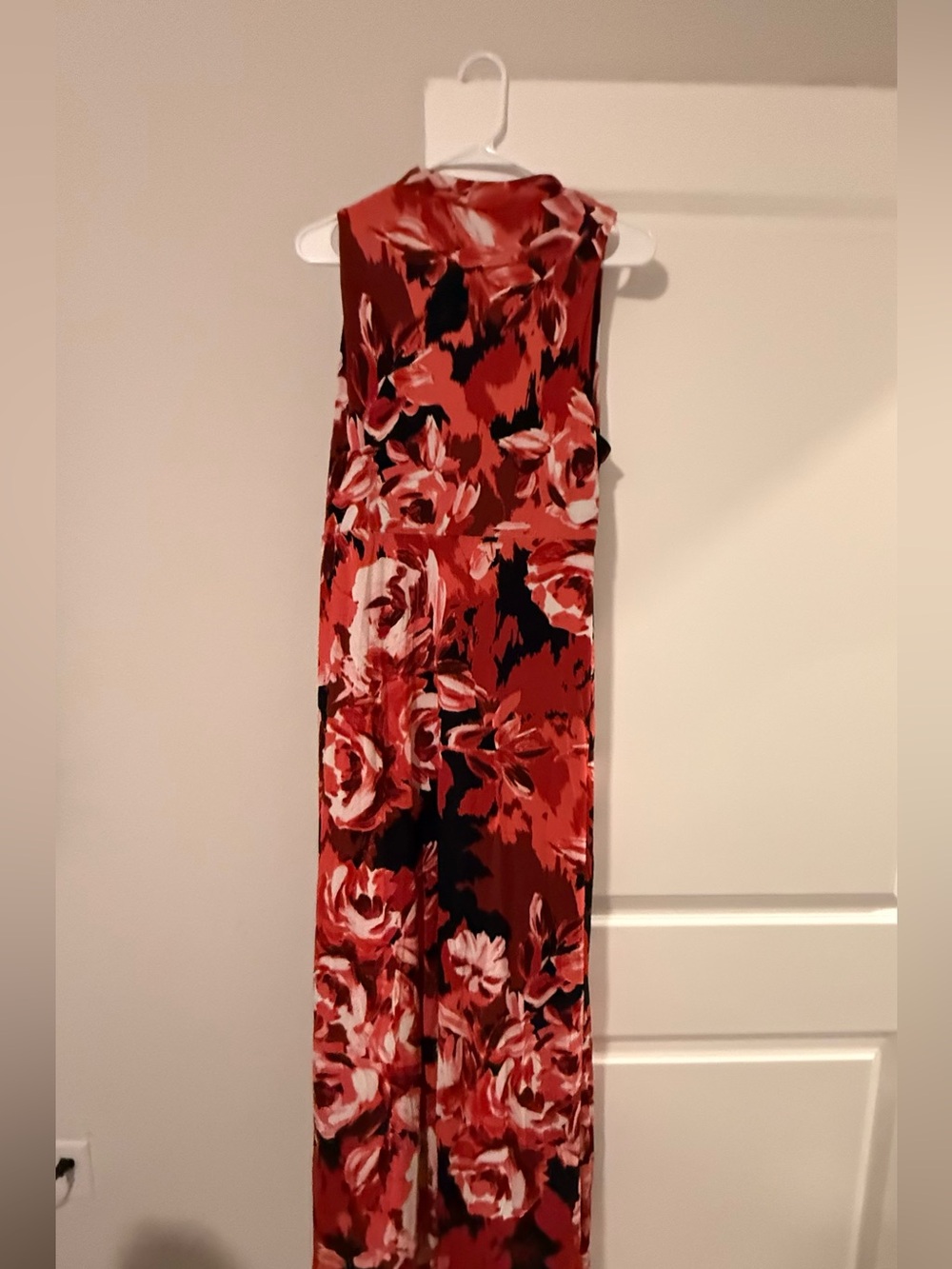 Liz Claiborne Red and Black Floral Maxi Dress - Picture 5 of 5